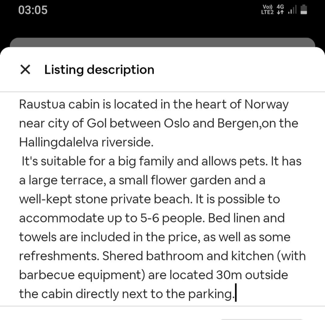 Holiday Raustua Cabin غول المظهر الخارجي الصورة